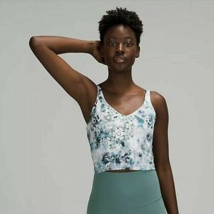 kaleidofloral multi lululemon align tank